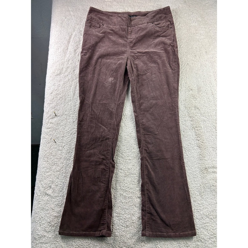 Chadwicks Women's Corduroy Pants 14T Brown Stretch Bootcut‎